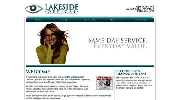 lakesideoptical.com