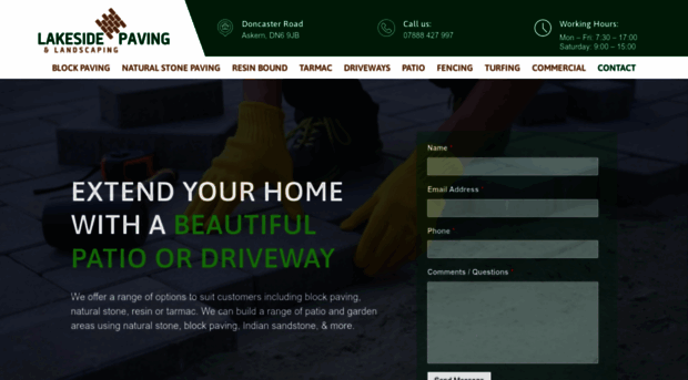 lakesidepaving.co.uk