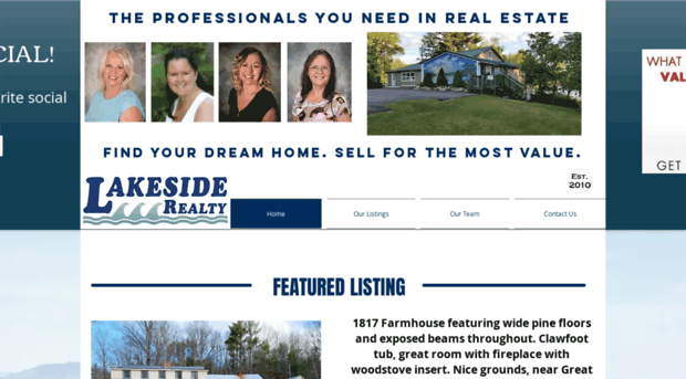 lakesiderealtymaine.com