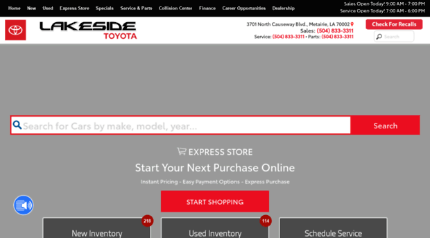 lakesidetoyota.com