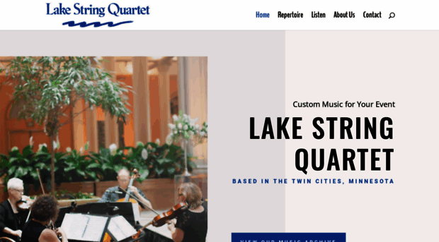 lakestringquartet.com