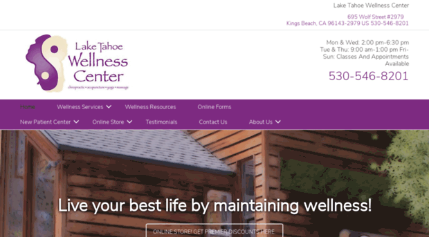 laketahoewellnesscenter.com