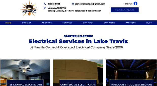 laketraviselectrician.com
