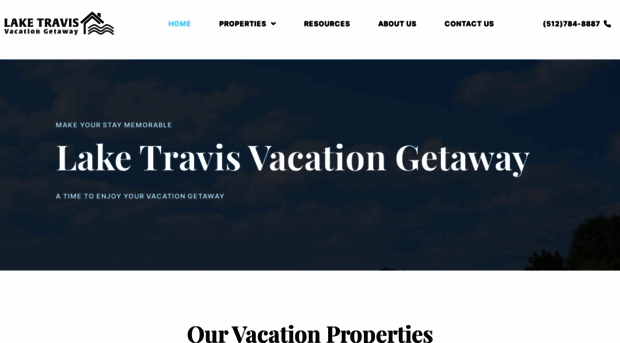 laketravisvacationgetaway.com