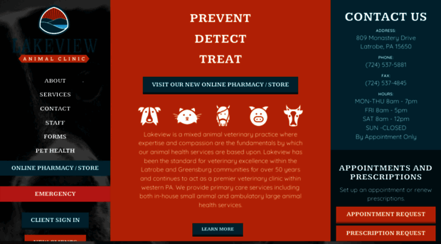 lakeviewanimalclinicpa.com