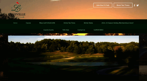 lakevillecountryclub.com