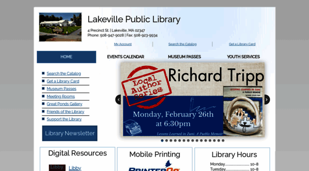 lakevillelibrary.org