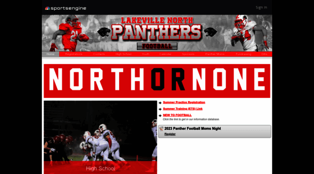 lakevillenorthyouthfootball.sportngin.com