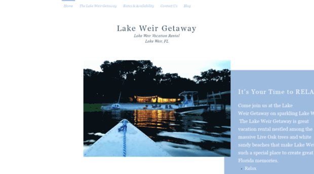lakeweirgetaway.com