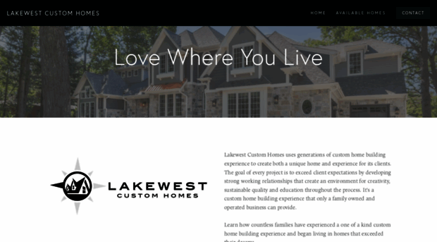 lakewestcustomhomes.com