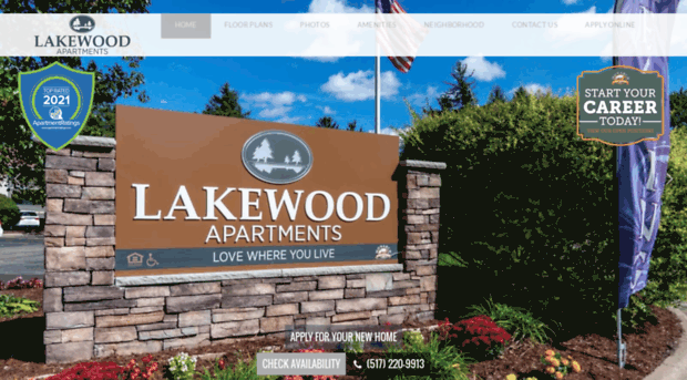 lakewoodapartmentshaslett.com