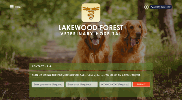 lakewoodforestvet.com