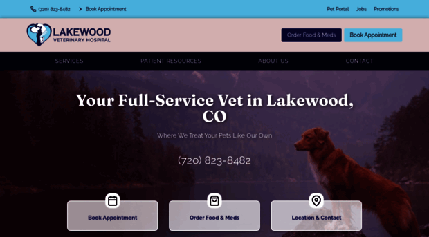 lakewoodvet.com