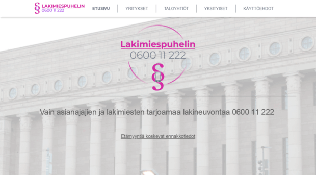 lakimiespuhelin.fi