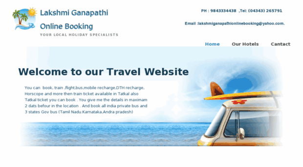 lakshmiganapathionlinebooking.in