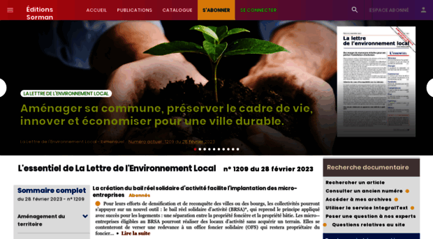 lalettredelenvironnementlocal.com