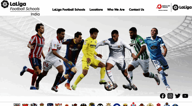 laligafootballschoolsindia.com