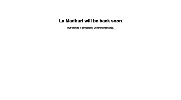 lamadhuri.com