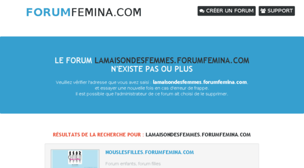 lamaisondesfemmes.forumfemina.com
