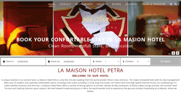 lamaisonhotel.com.jo