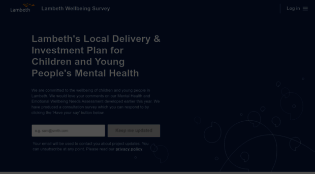 lambethwellbeingsurvey.commonplace.is