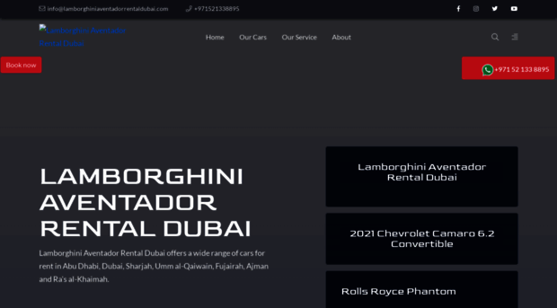 lamborghiniaventadorrentaldubai.com