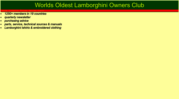 lamborghiniownersclub.com