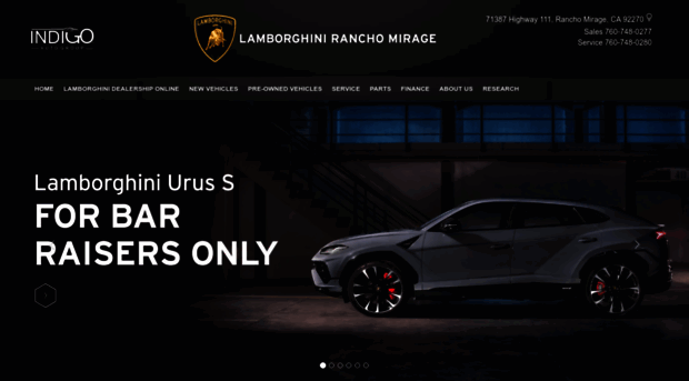 lamborghiniranchomirage.com