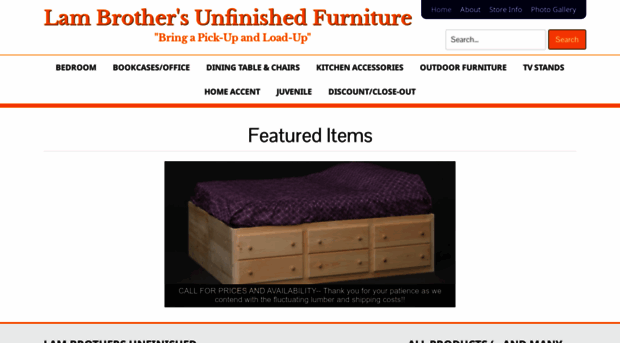 lambrothersunfinishedfurniture.com