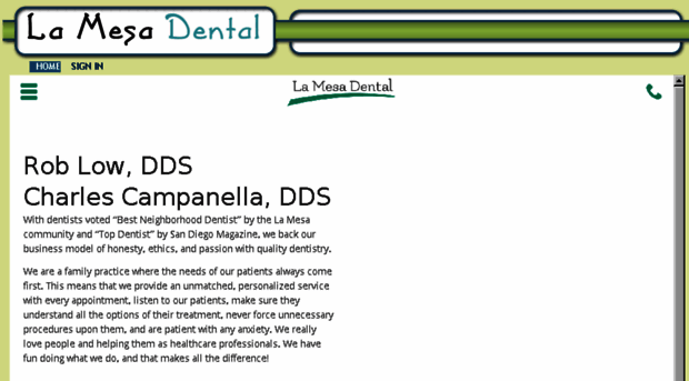 lamesadental.mydentalvisit.com