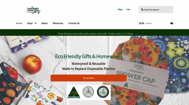 laminatedcottonshop.com