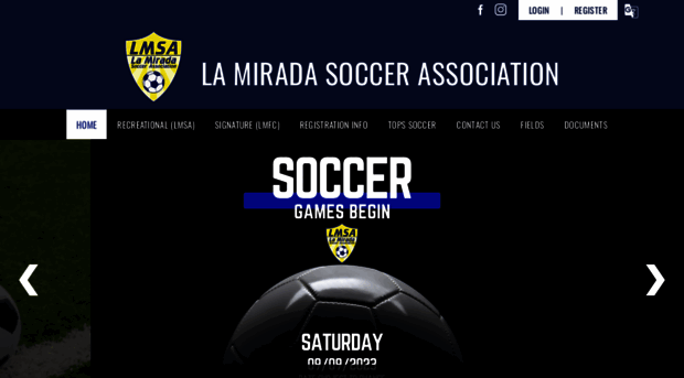 lamiradasoccer.org