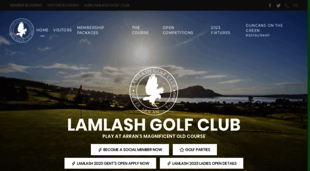 lamlashgolfclub.com