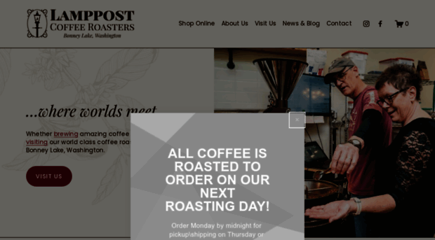 lamppostcoffee.com