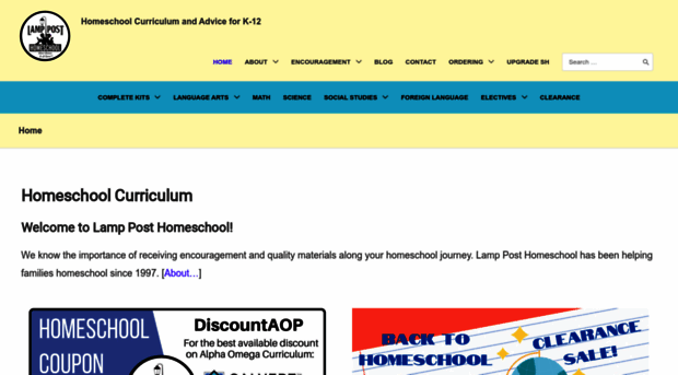 lampposthomeschool.com