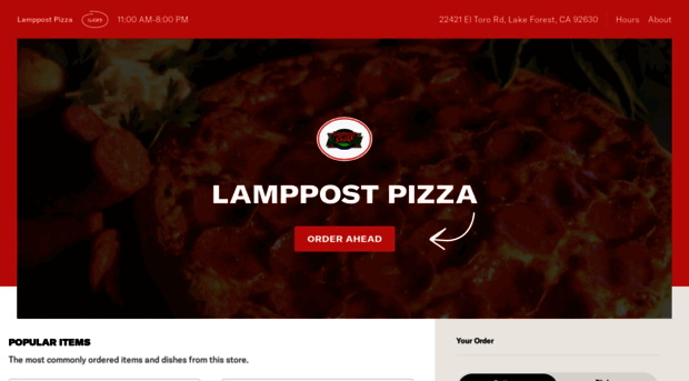 lamppostpizzaoflakeforest.com