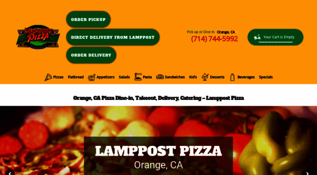 lamppostpizzaorange.com