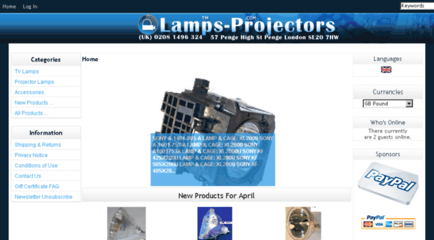 lamps-projectors.com