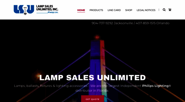 lampsalesunlimited.com