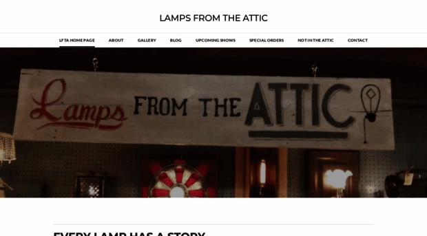 lampsfromtheattic.com