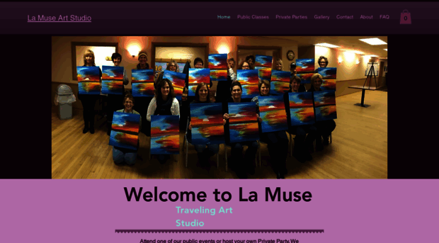 lamuseartstudio.com