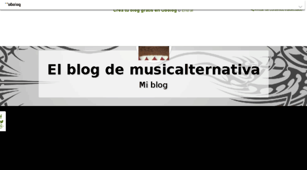 lamusicaqueseguramentenotegusta.obolog.com