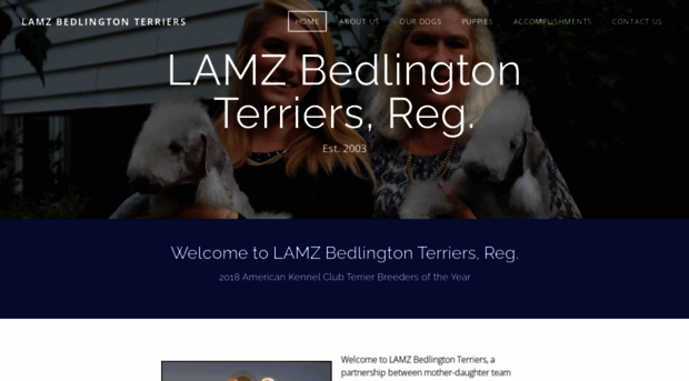 lamzbedlingtons.com