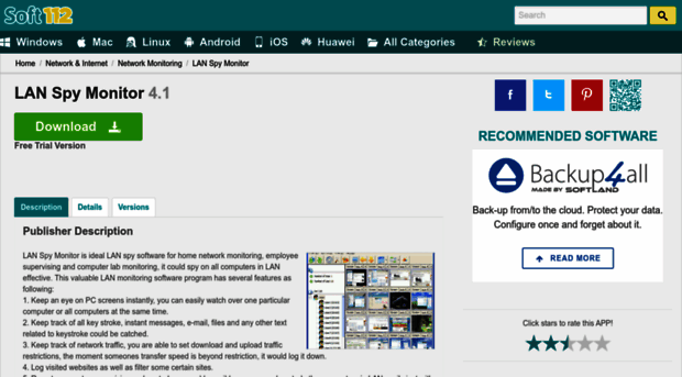 lan-spy-monitor.soft112.com