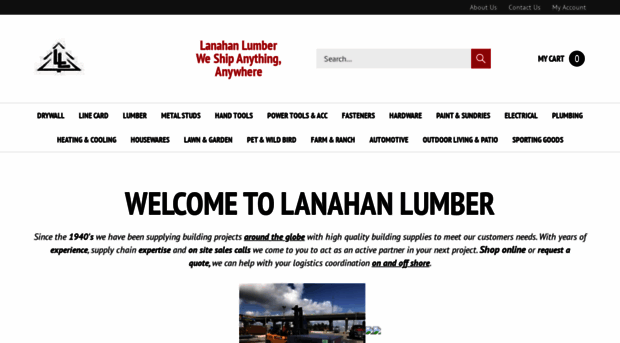 lanahanlumber.com