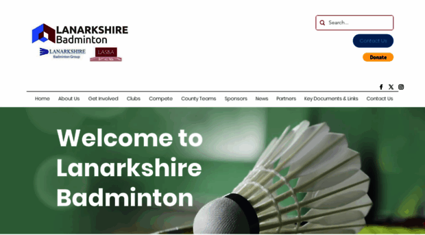 lanarkshirebadminton.com