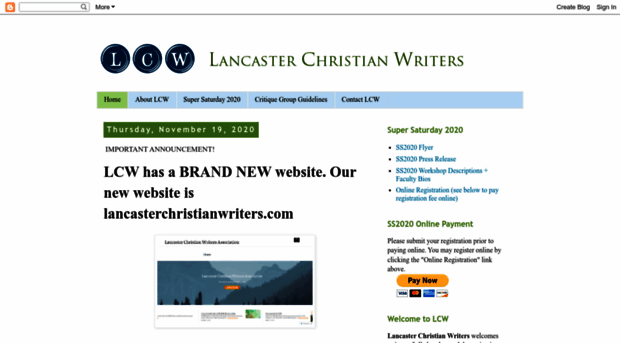 lancasterchristianwriterstoday.blogspot.com