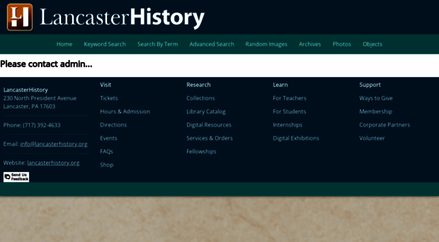 lancasterhistory.pastperfectonline.com