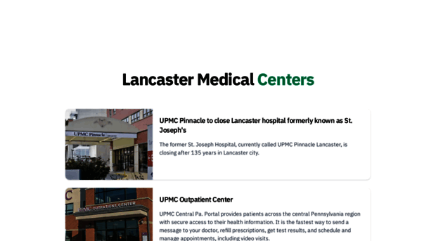 lancastermedicalcenters.com