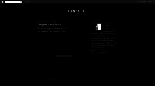 lancerie.blogspot.com